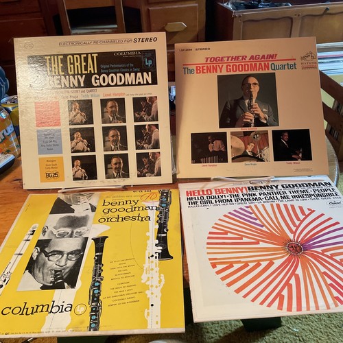 Vintage benny goodman vinyl - benny,
