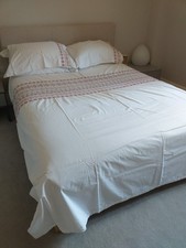 John Lewis double duvet cover set 100% cotton Christmas scandi/Nordic