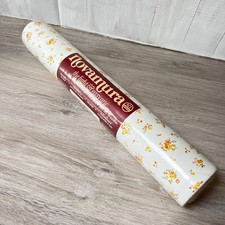 Vintage Wallpaper Roll. ICI Novamura Pamela. Ditsy  1980s Orange Yellow