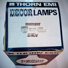 3 x Decor lamps 40 WATT OPAL