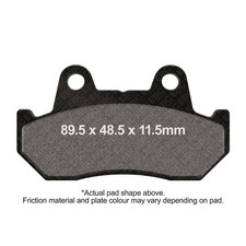 EBC HH Sintered Street Brake Pad Rear Left for Honda GL 1500 J Goldwing 1988-89