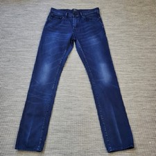 PRPS Jeans Demon Fit Mens W32 L33 Blue Denim Straight Leg Regular Fit