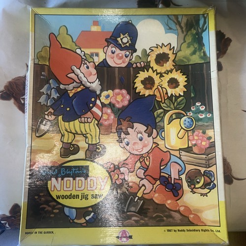 Enid blyton noddy wooden - wooden, jig