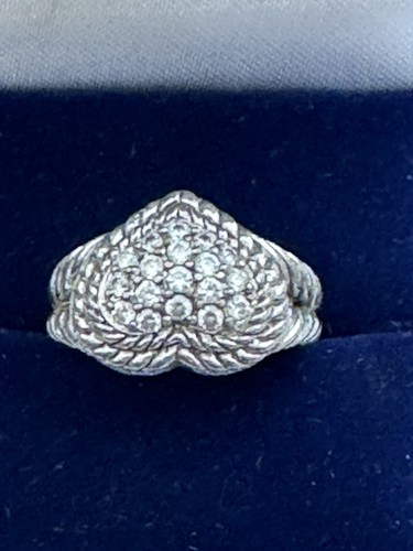 Judith ripka 925 silver pave - judith,