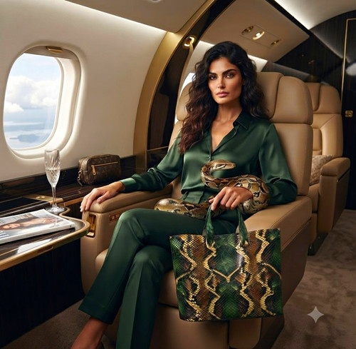 Women green brown beige - green,