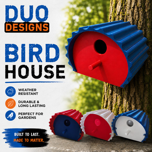 Modern bird house nest - bird,