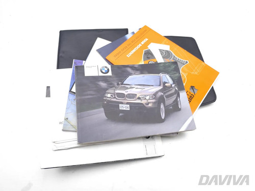 2004 bmw owner manual suv - owner's,