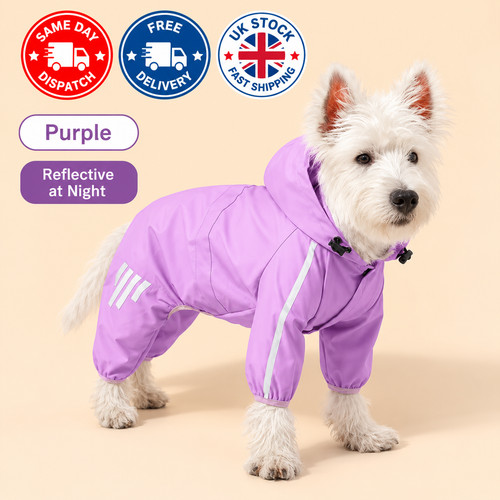 Dog rain coat waterproof - dog,