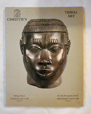 CHRISTIES CATALOGUE TRIBAL ART LONDON. JUL89