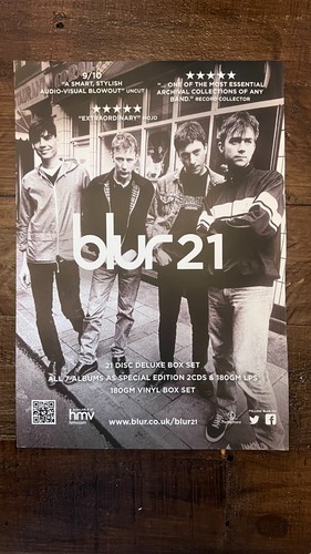 Blur album promo poster - blur,