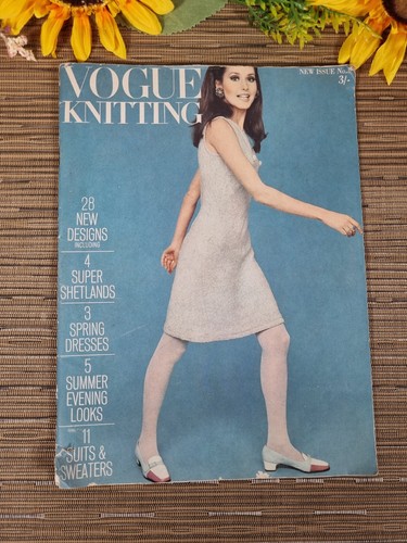 Vogue knitting magazine - knitting, 1960's