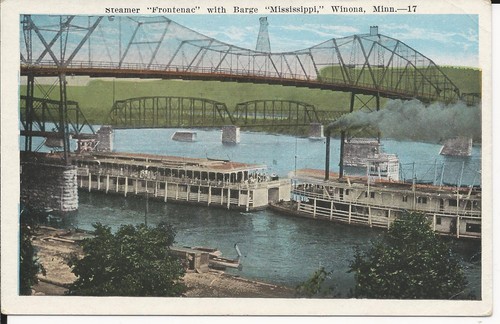 Old steamer boat - boat, frontenac