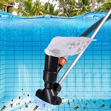Swimming Pool Maintenance Kit Vacuum Cleaner Portable Jet SPA Pond Fountain