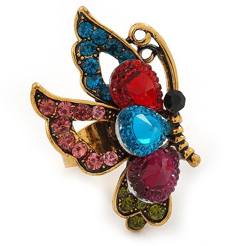 Multicoloured crystal - multicoloured,