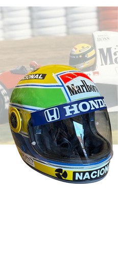Custom painted ayrton senna - custom,