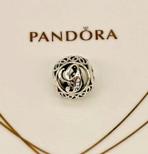 New 100% Genuine Pandora Sterling Silver Vintage Letter G Initial Charm 791851CZ