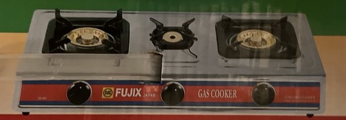 Fujix three burner gas - three,
