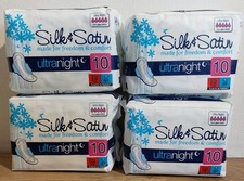4 x pack 10 Silk & Satin