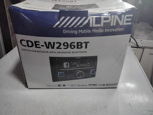 Alpine cde w296bt - alpine, double