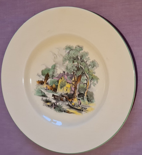 Clarice cliff 22cm dinnerware - ,