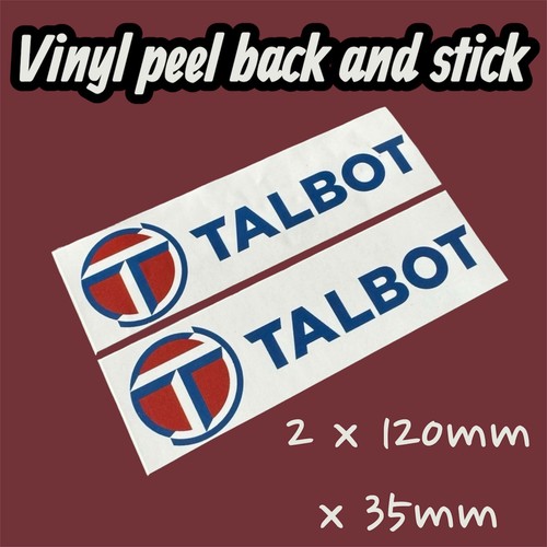 Talbot racer vinyl sticker - racer,