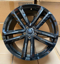 Gloss Black x4 20" Amarok Vag67 Style Alloy Wheels VW Transporter T5 T6 T6.1