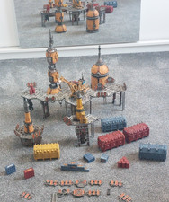 PAINTED Sector Mechanicus  kill team Warhammer 40k necromunda terrain