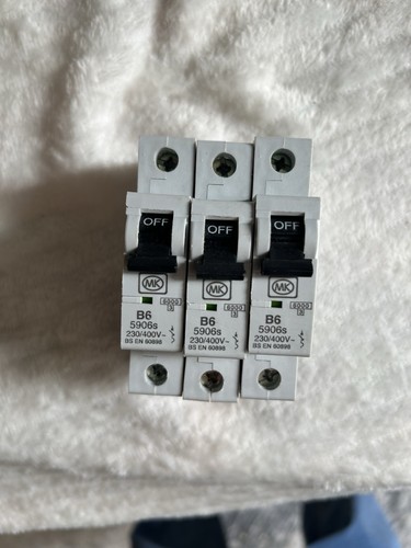 Mcb amp single pole - mk,