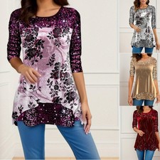 Women Casual Print Tops Loose