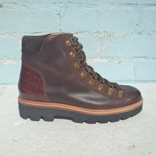 Joules leather ankle boots - leather,