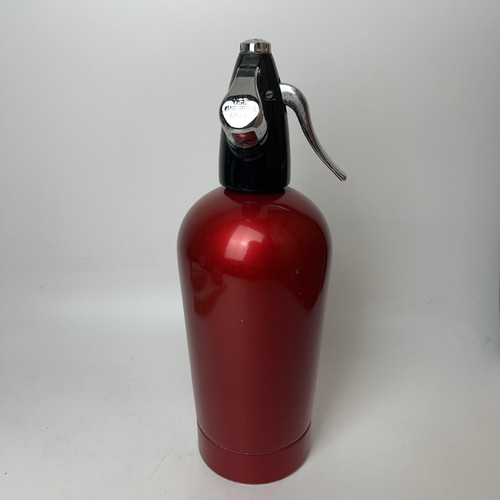 Vintage boc soda siphon - vintage, red