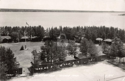 Bird eye view camp - camp, nissokone