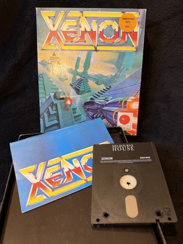 Xenon amstrad cpc disc - xenon, 3”