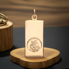 18ct gold christopher ingot - 18ct,