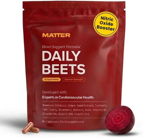 Daily beets blood flow - beets/blood, flow+
