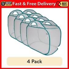 (4 pack) Mainstays White Mesh