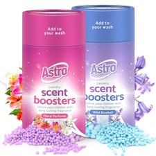 2-10pk In-Wash Laundry Scent Booster Beads 175g Floral Perfume & Wild Bluebell