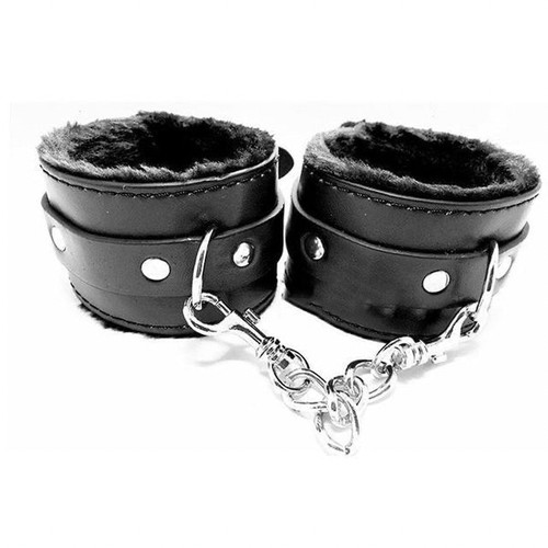 Faux leather bondage - faux,
