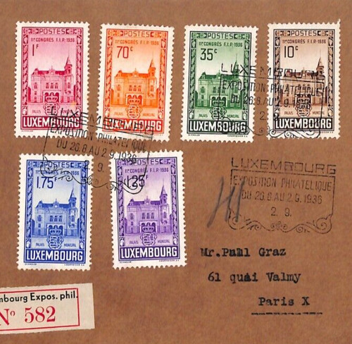 Luxembourg fdc philatelic - luxembourg,
