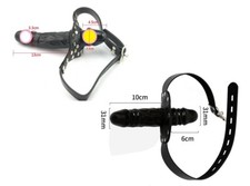 Black Pink Fancy Mouth Plug