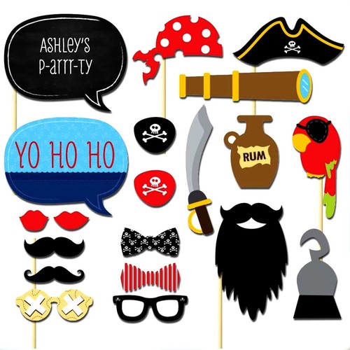 Pirate party photo - photo, booth