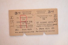 Railway Ticket BTC St. Albans (City) to Cheltenham Spa St. James 3rd