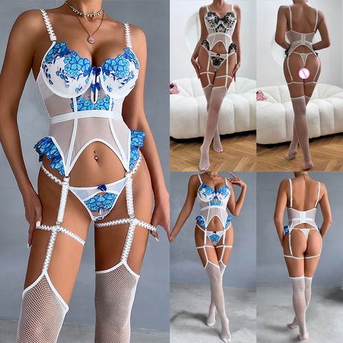 Womens lingerie set lace bra - lingerie,
