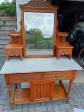 Vintage Marble Top Washstand