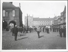 Strikers In The Street In