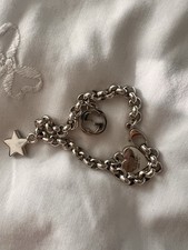 Gucci Silver Charm bracelet