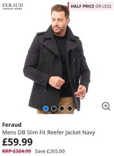 Feraud jeans Reefer Jacket