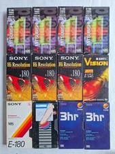 Job lot blank vhs - video, tapes