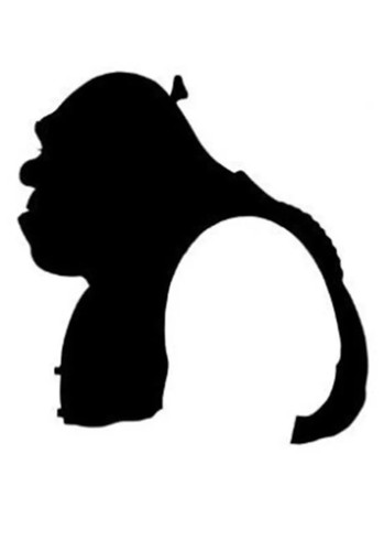 Shrek vinyl sticker - shrek,