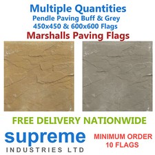 Pendle riven paving slabs - riven,